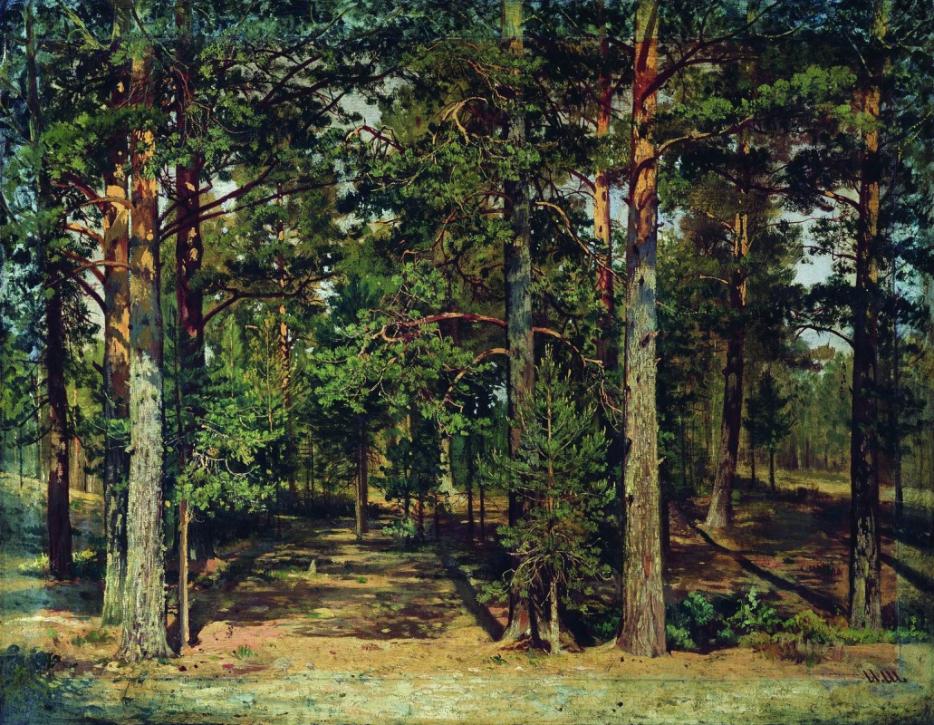 Ivan Shishkin. Pine forest