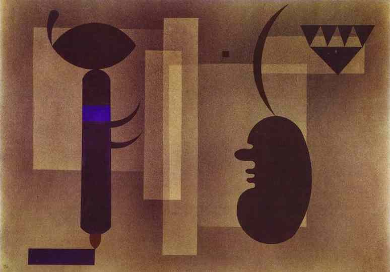 Wassily Kandinsky. A grim situation