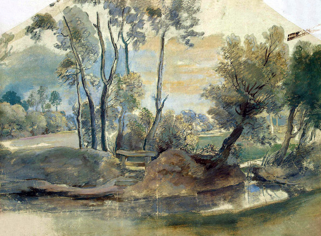Peter Paul Rubens. Landscape with a dam