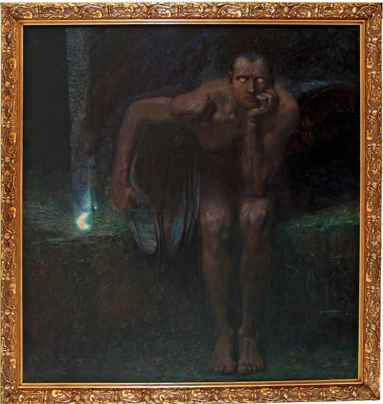 Franz von Stuck. Lucifer