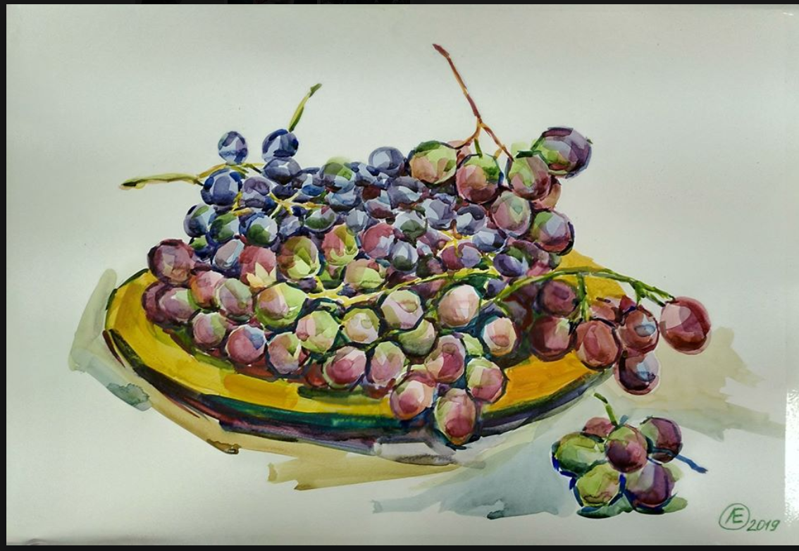 Lilia Georgievna Evsyukova. Grape day!