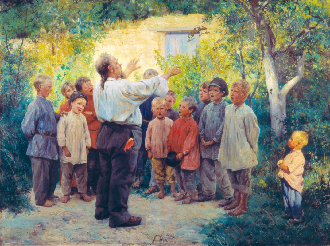 Nikolay Aleksandrovich Yaroshenko. Choir 1894