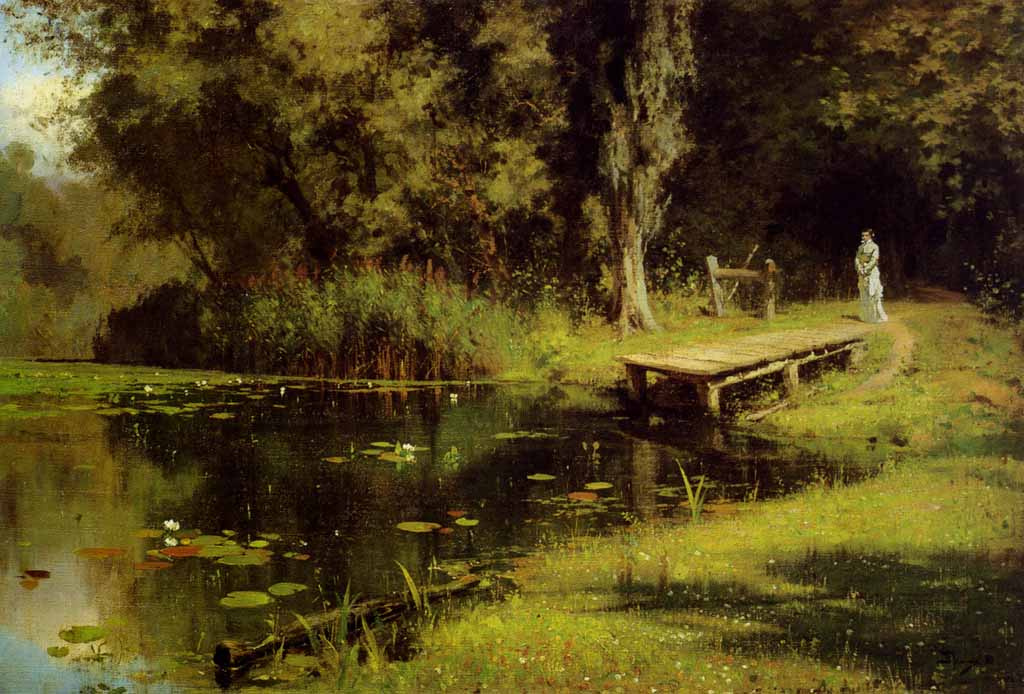 Vasily Dmitrievich Polenov. Stagno invaso