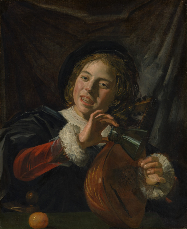 Frans Hals. Boy with a Lute