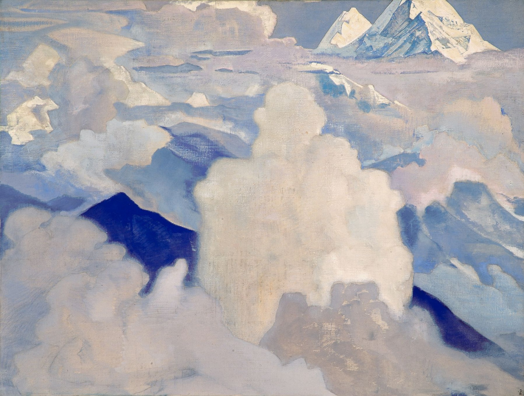Nicholas Roerich. White and heavenly. From the series "His country"