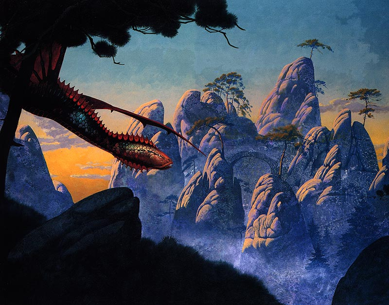 Roger Dean. Hunt the dragon