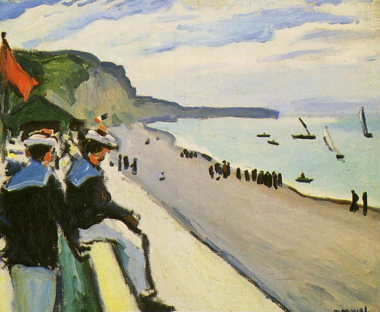 Albert Marquet. Fecamp Beach