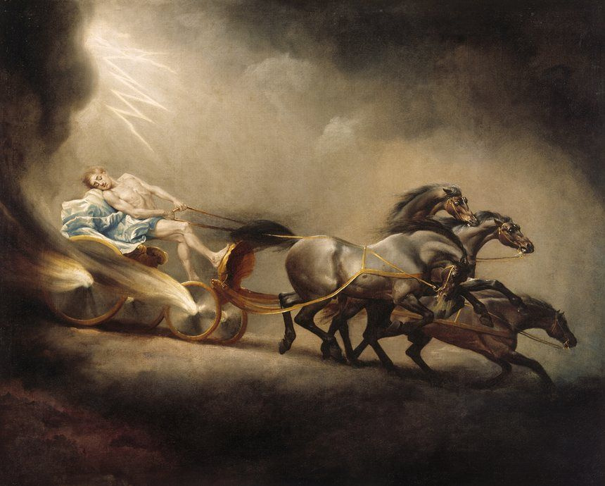 George Stubbs. The Fall Of Phaeton