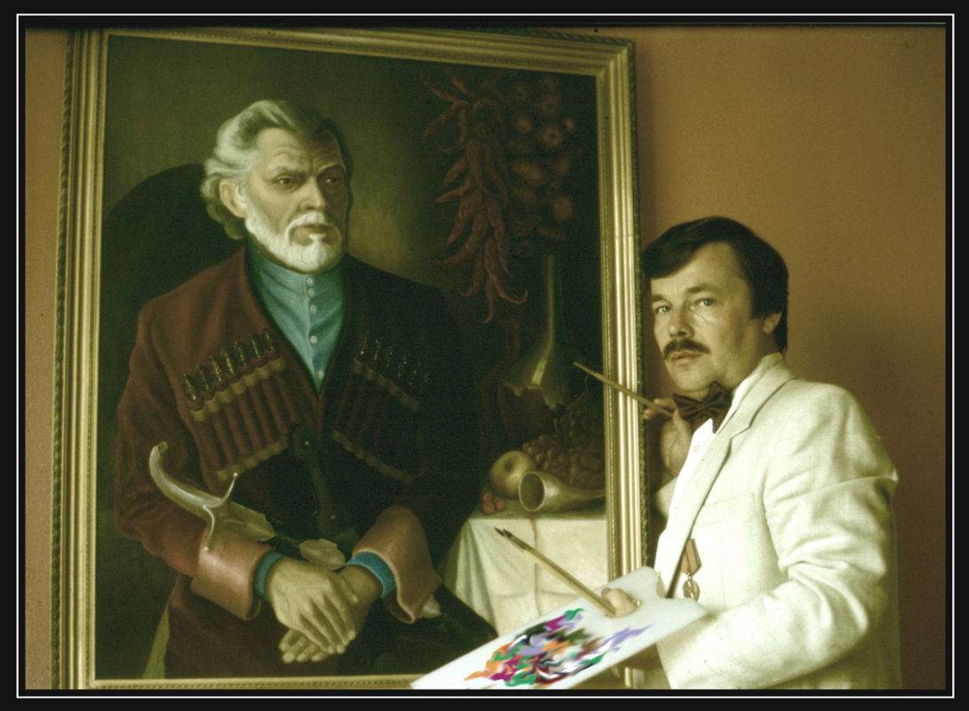 Vladimir Pavlovich Parkin. Artist Vladimir P. Parkin. 1990