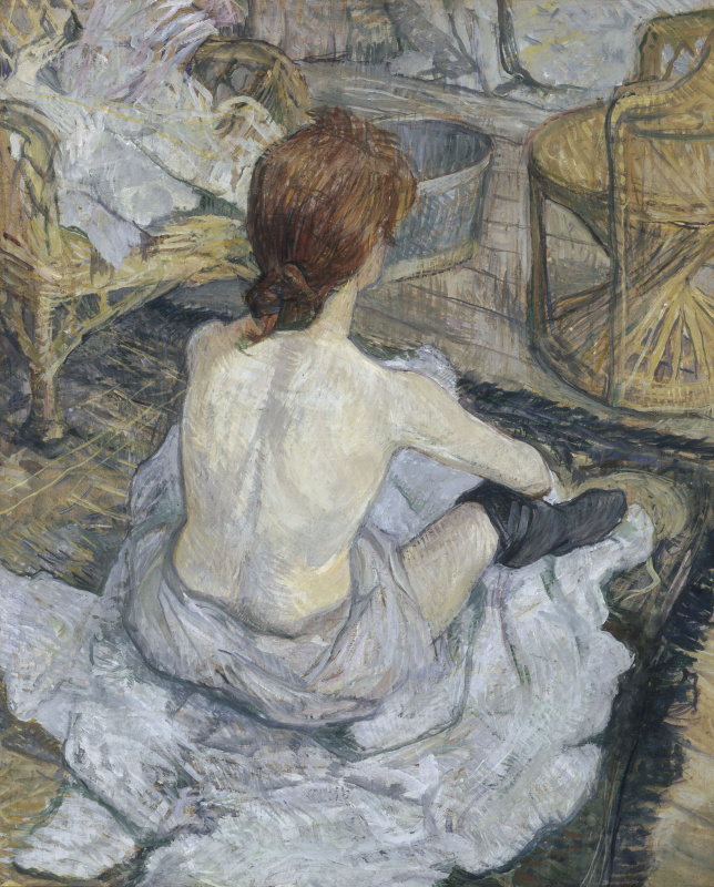 Henri de Toulouse-Lautrec. Bathroom