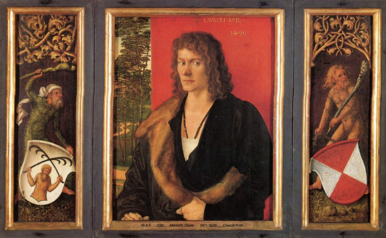 Albrecht Durer. Portrait Of Oswald Krelle