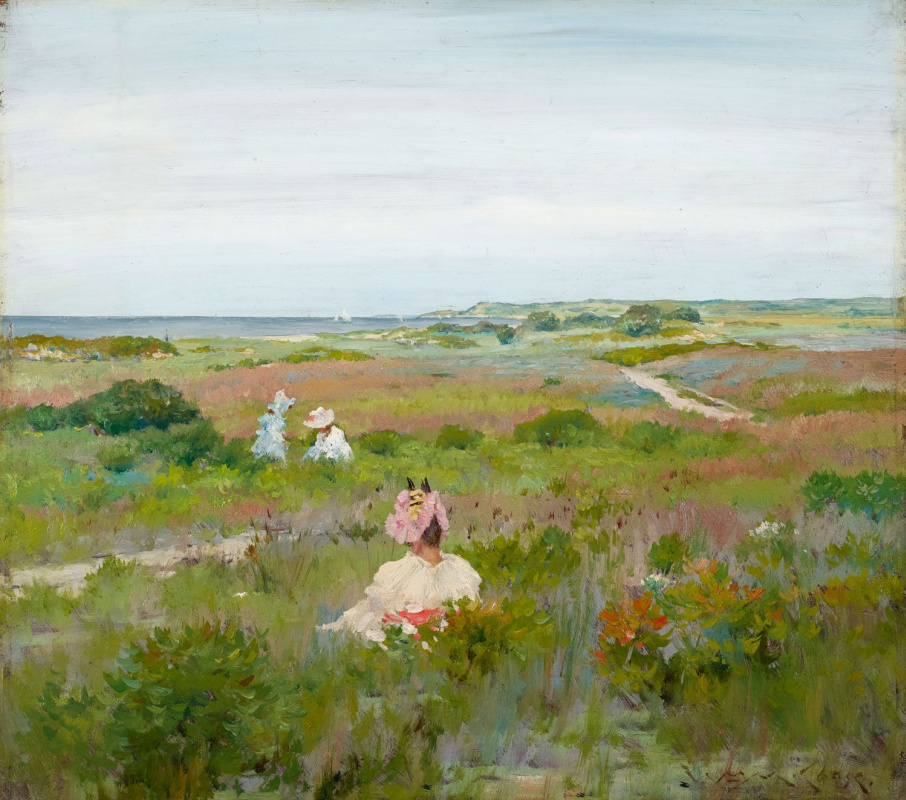 William Merritt Chase. Shinnekok, Long Island