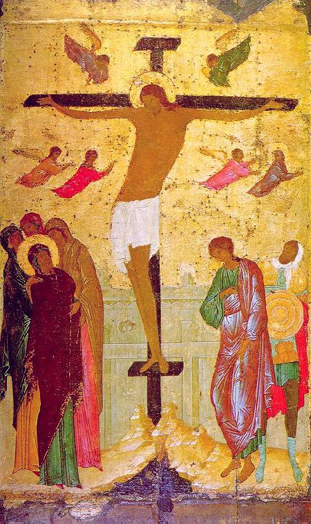 Icon Painting. The crucifixion
