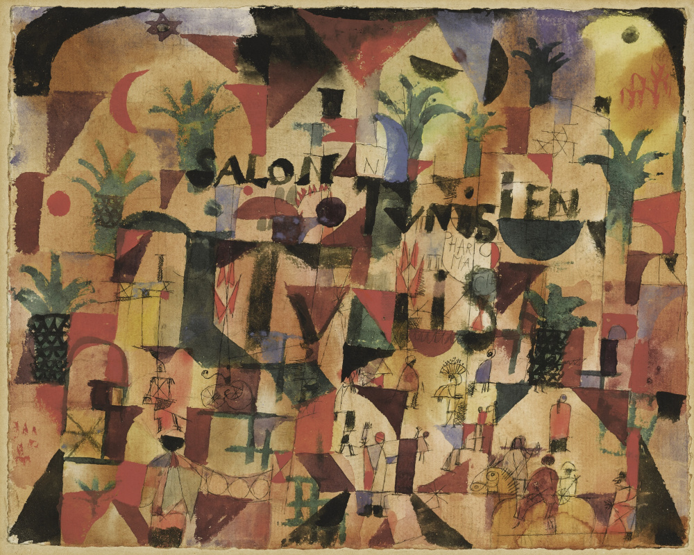 Paul Klee. Boulevard in Tunis