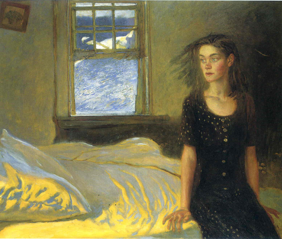 Jamie Wyeth. If once you slept on the island