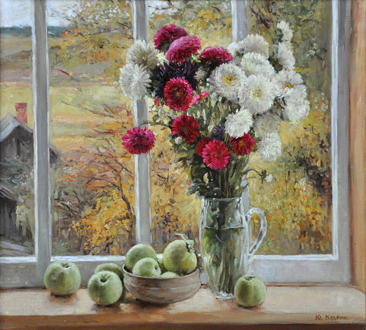 Yuri Viktorovich Kudrin. Autumn outside the window. 1999