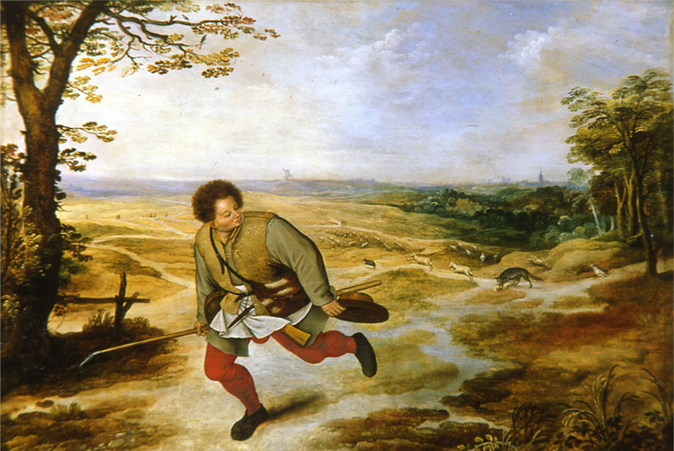 Peter Brueghel the Younger. Bad shepherd