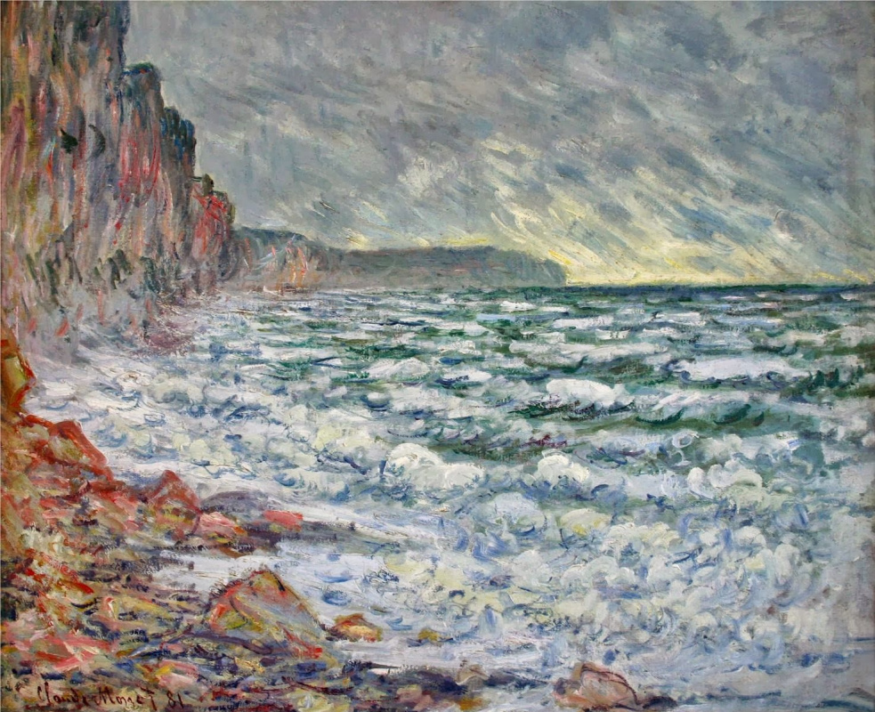 Claude Monet. Sea Fecamp