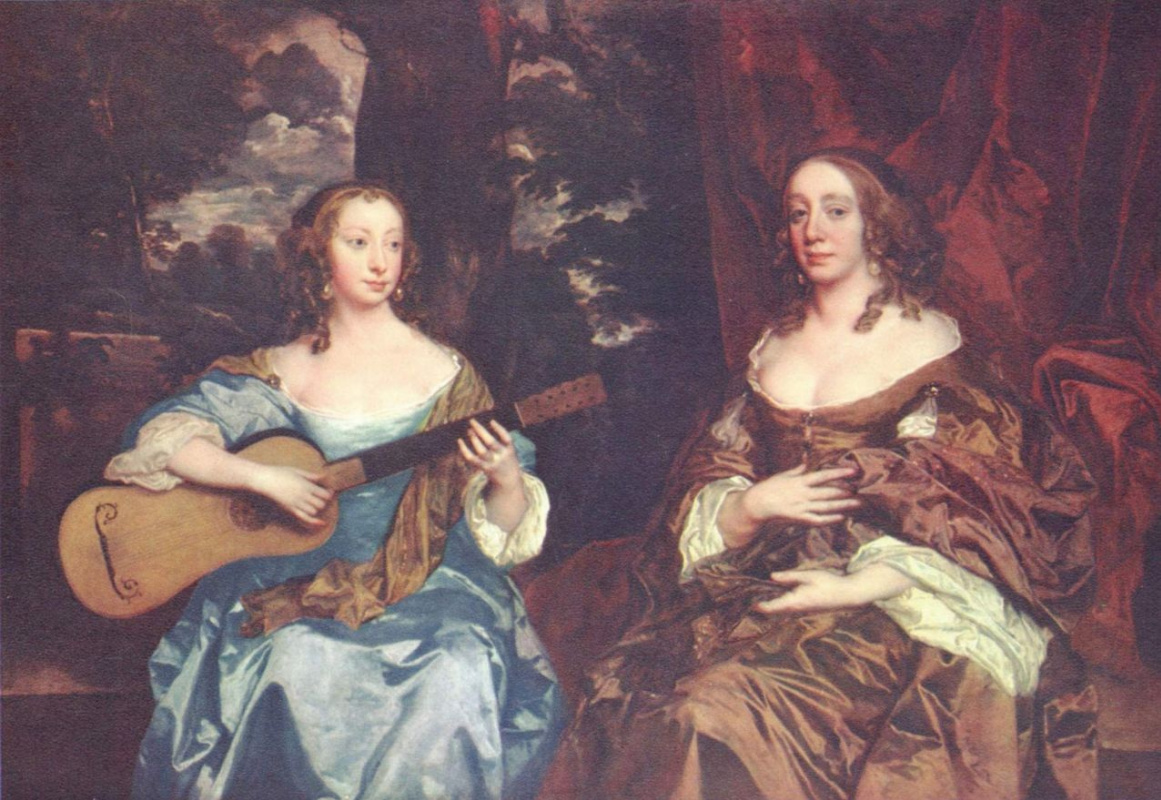 Sir Peter Lely. Two ladies from the lake family