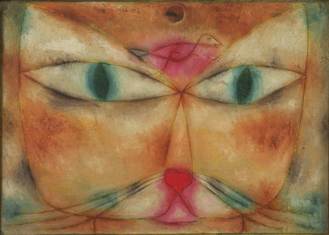 Paul Klee. A cat and a bird