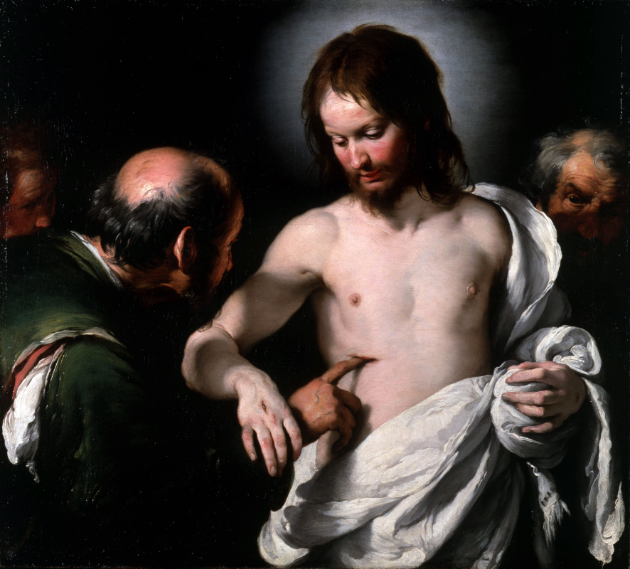 Bernardo Strozzi. The unbelief of St. Thomas