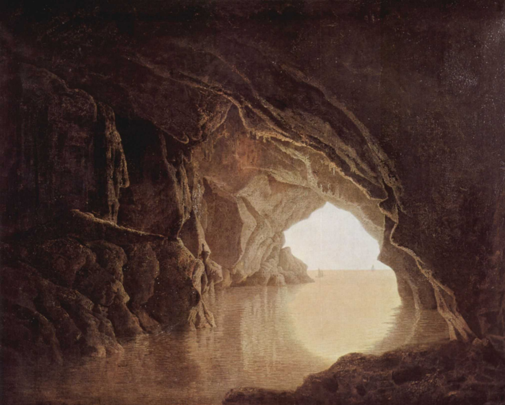 José Wright. Evening the grotto