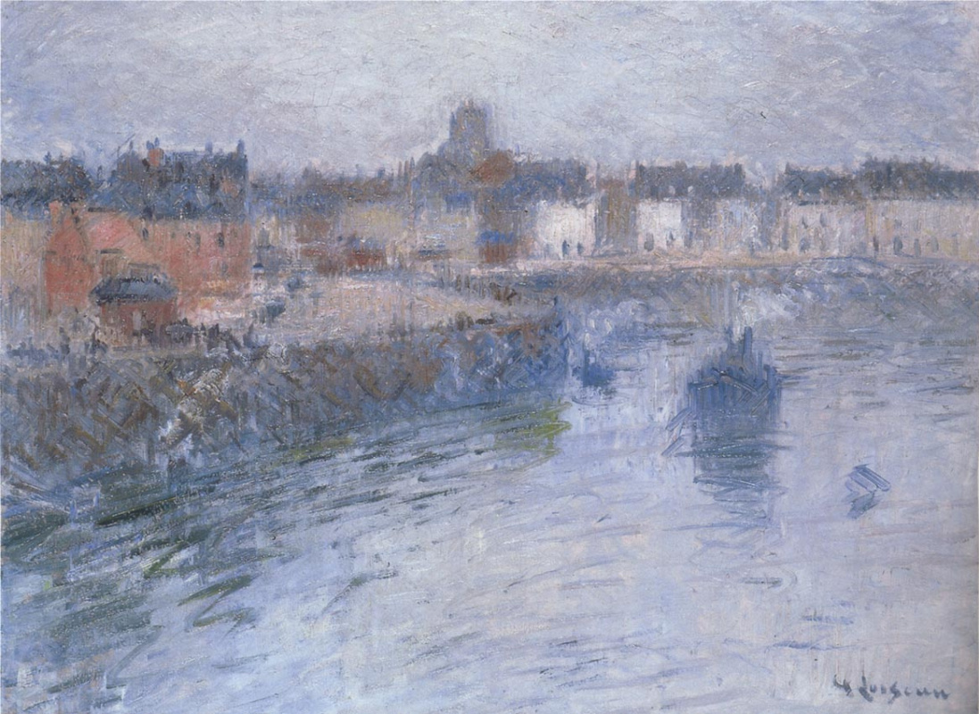 Gustave Loiseau. The Port Of Dieppe