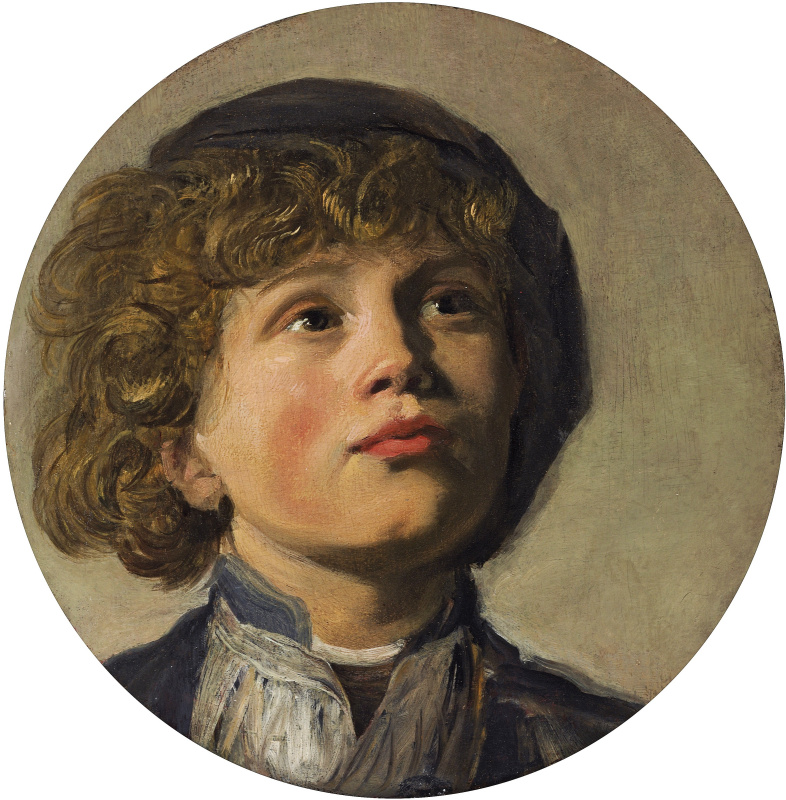 Frans Hals. The head of a boy / Portrait of a boy