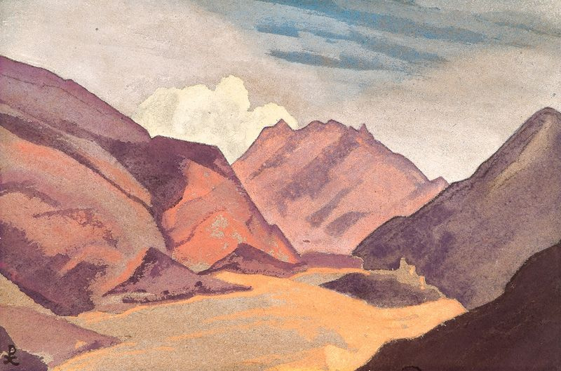 Nicholas Roerich. Baltistan. The border with Ladakh