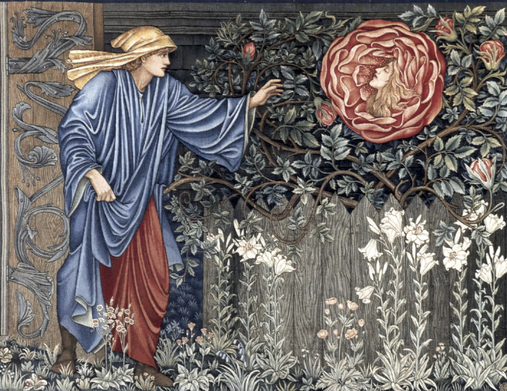 Edward Coley Burne-Jones. Rose heart