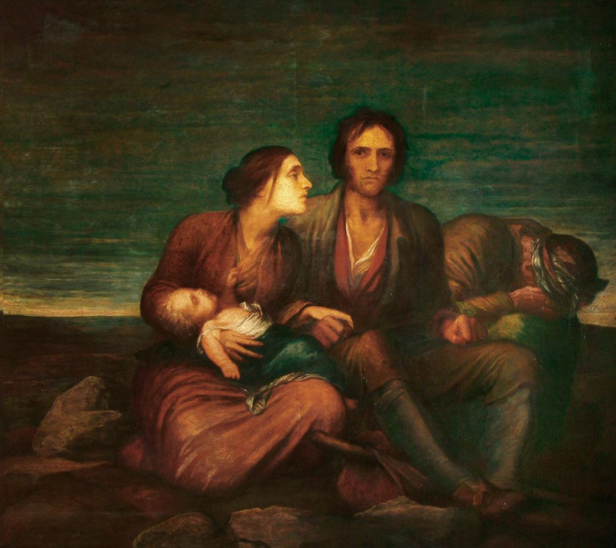 George Frederick Watts. Famine in Ireland