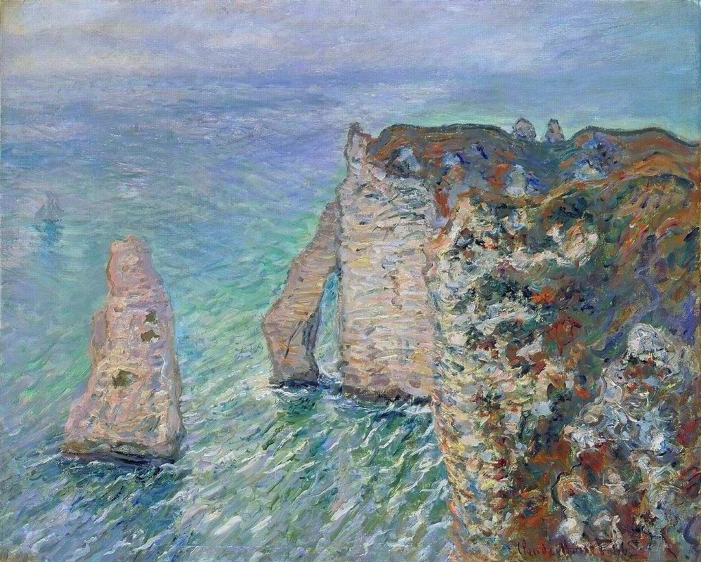 Claude Monet. The rock Needle and the Porte d Aval