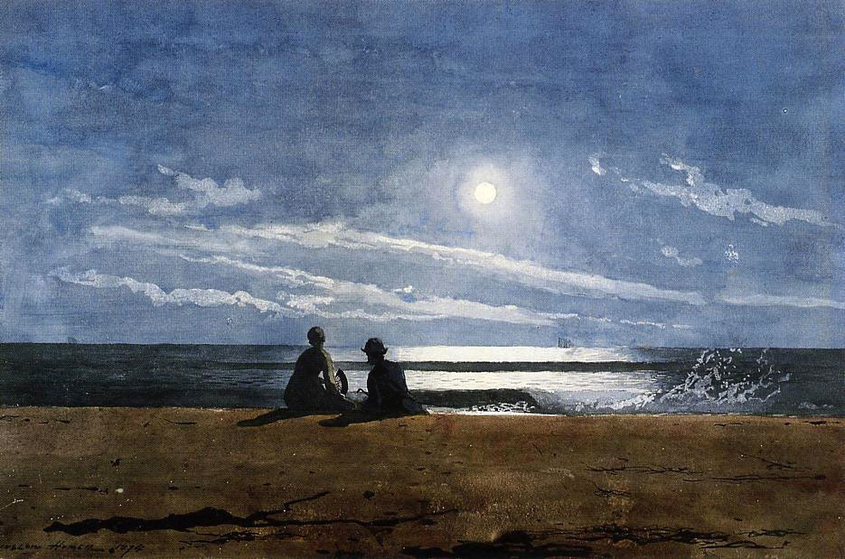 Winslow Homer. Moonlight