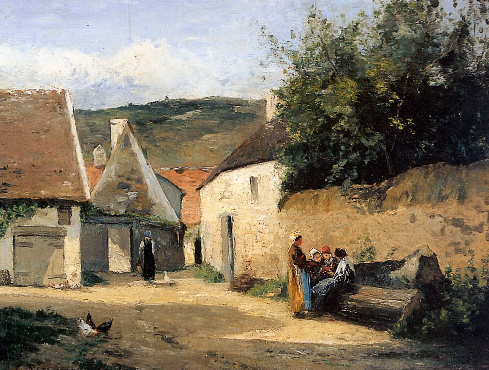 Camille Pissarro. Rural area