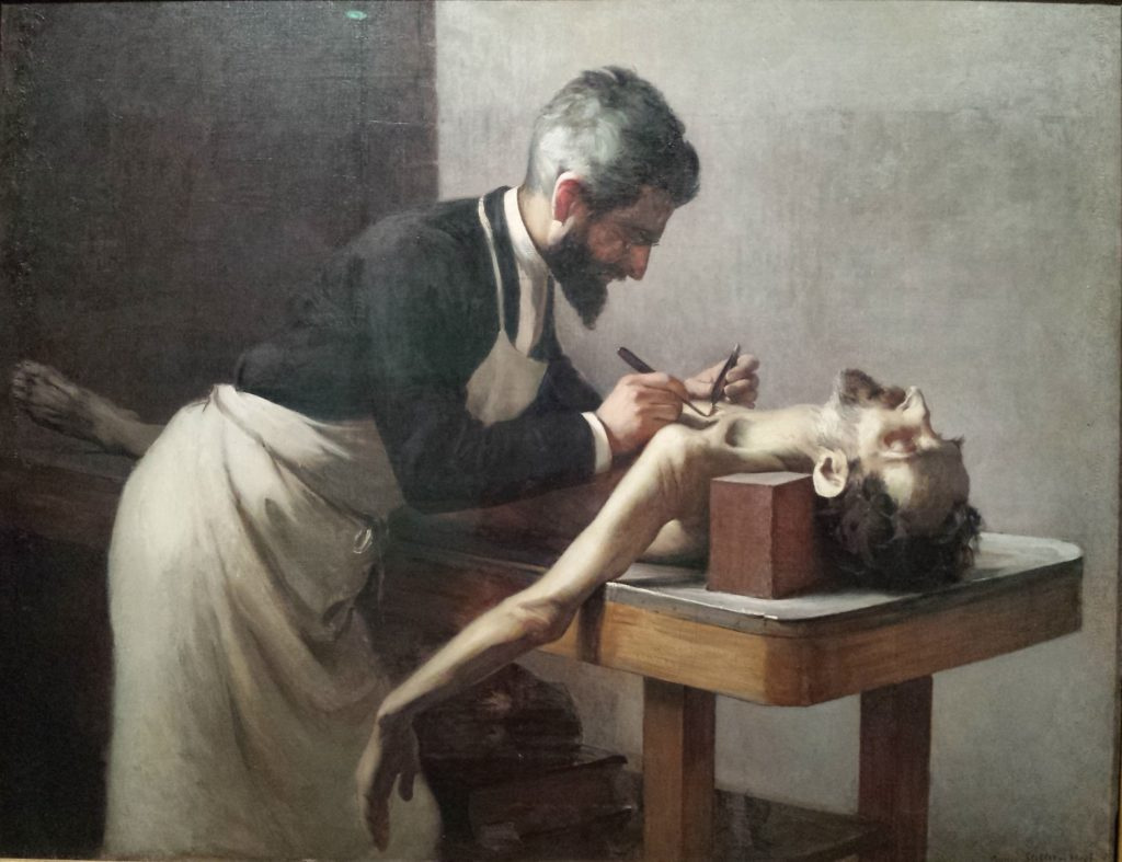 Annie Hopf. Autopsy (Professor Poirier, Paris)