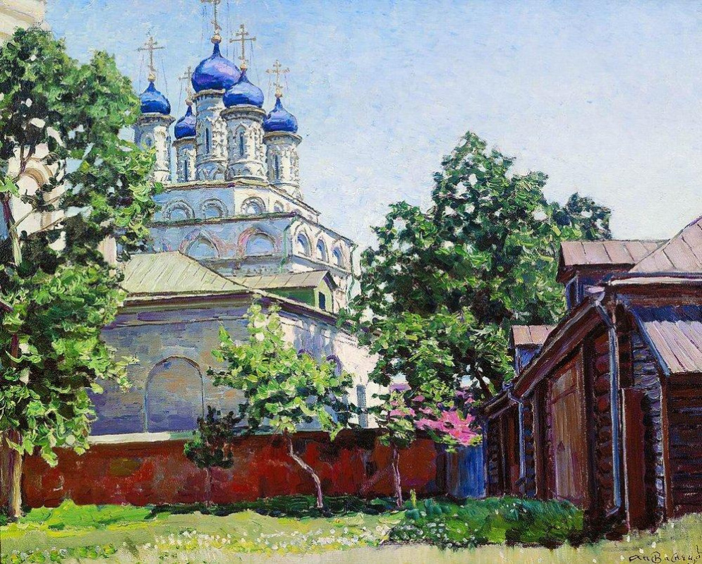 Apollinary Vasnetsov. Trinity Church on Bersenevka