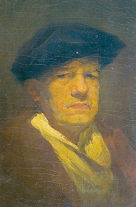 Pavel Dmitrievich Shmarov. Self-portrait