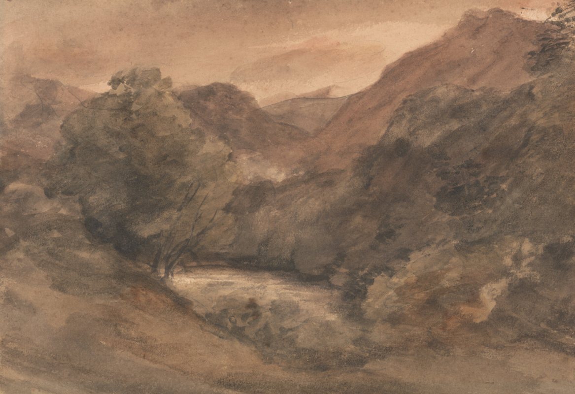 John Constable. Borrowdale: An Evening Of A Beautiful Day