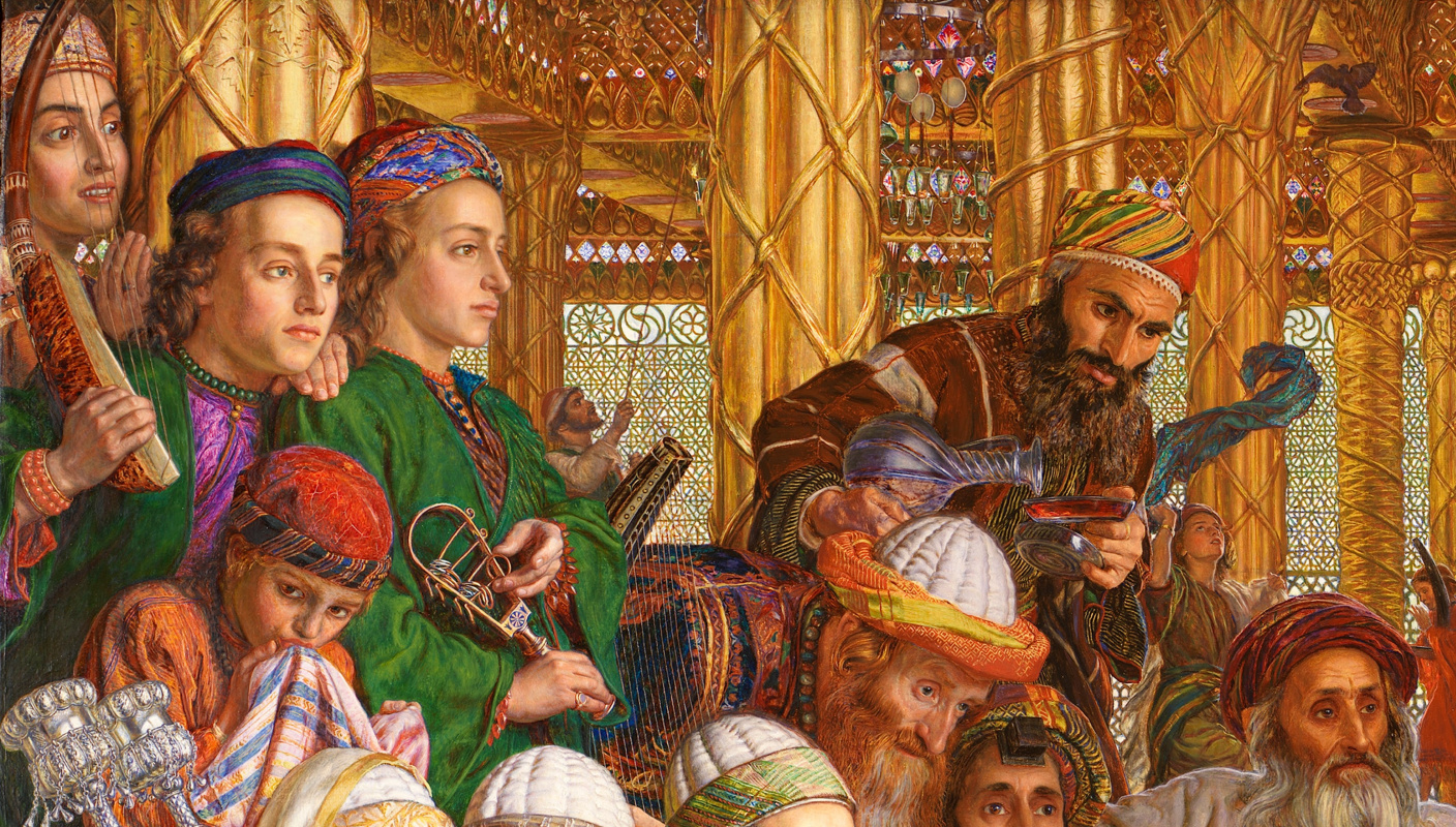 William Holman Hunt. The finding of the Saviour in the temple. Fragment VII