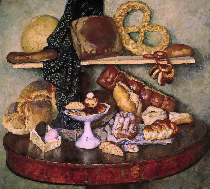 Ilya Mashkov. Moscow Food. Loaves of Bread