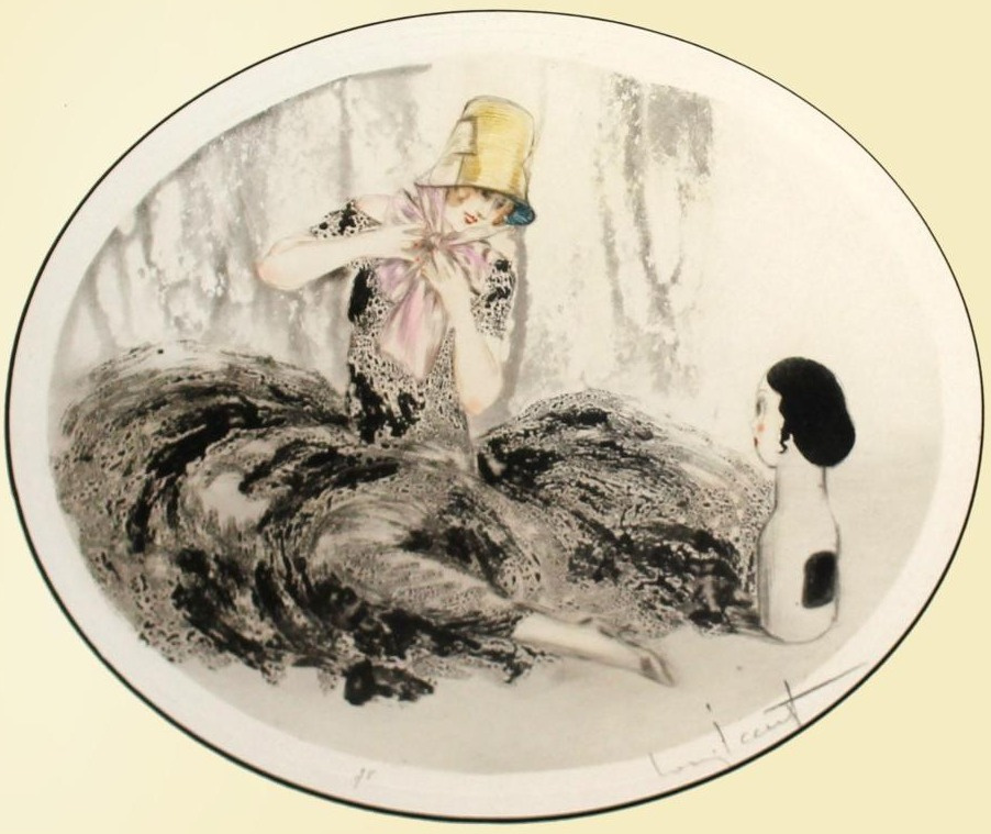 Louis Icart. New Hat