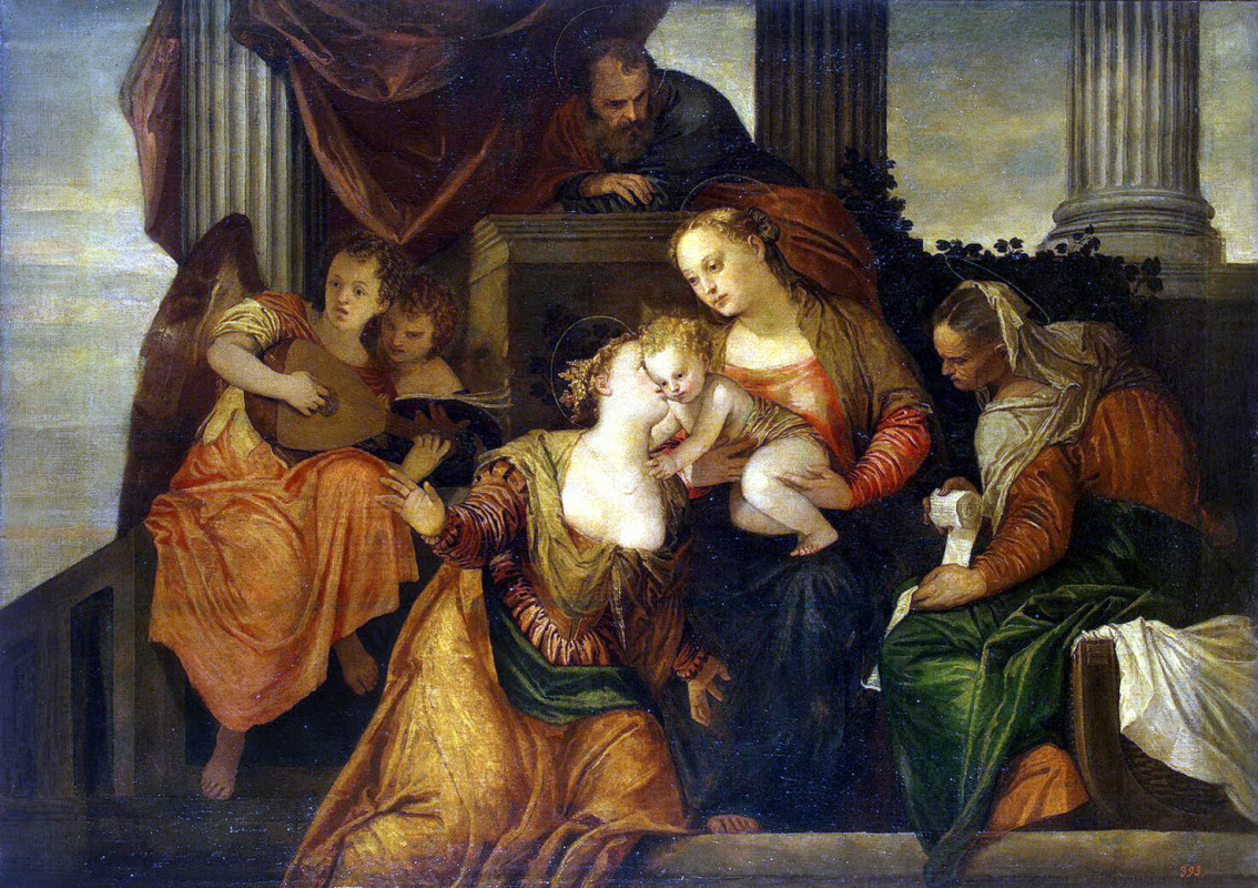 Paolo Veronese. Saint Catherine's betrothal