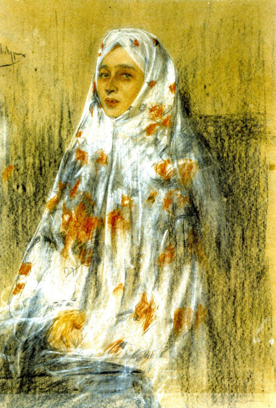 Alexander Murashko. Portrait Of Ekaterina Nikolaevna Mochalovoj