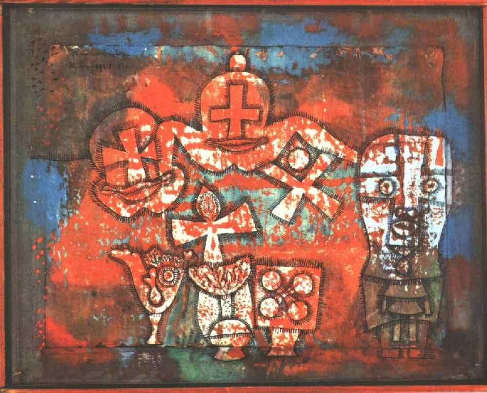 Paul Klee. Chinese porcelain