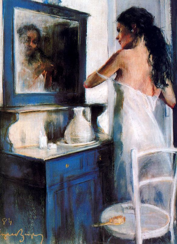 Cayetano de Archer Buigas. The reflection in the mirror