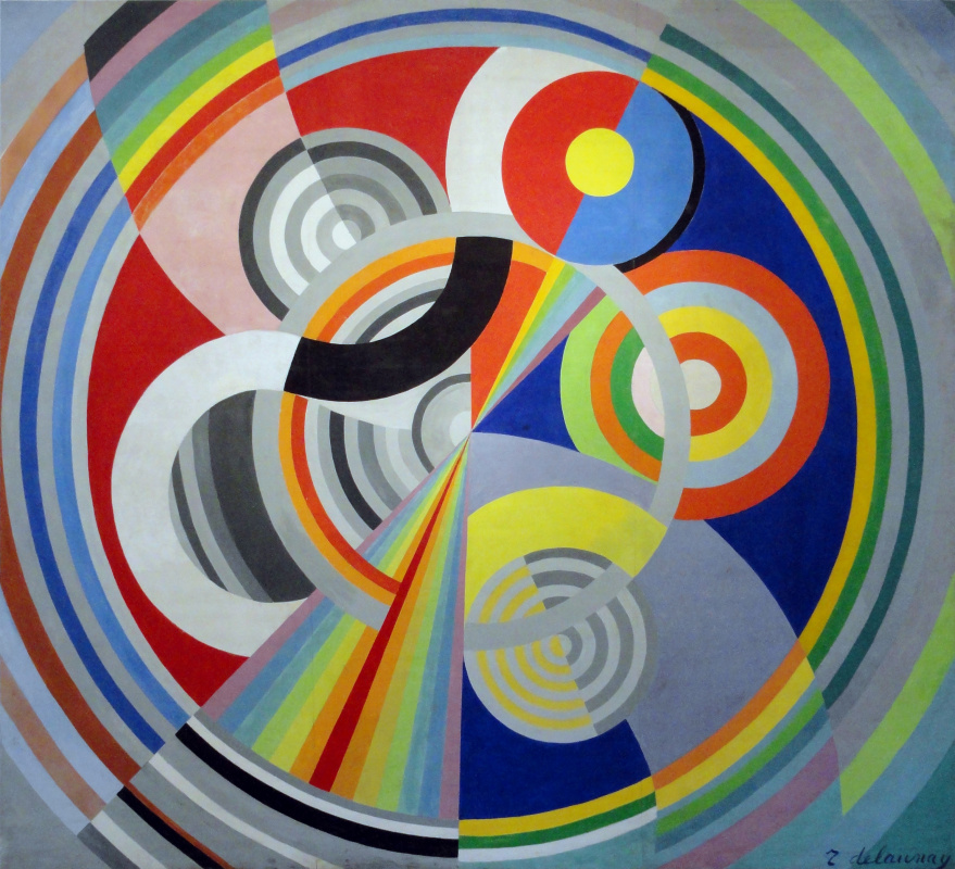 Robert Delaunay. Rhythm 1