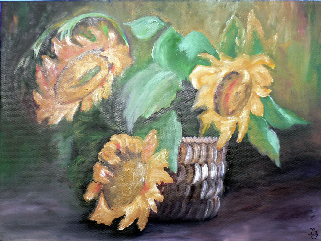 Sergei Nikolayevich Khodorenko-Zatonsky. Sunflowers