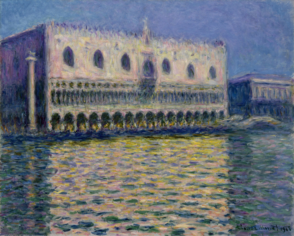 Claude Monet. The Palazzo Ducale. The Doge's Palace