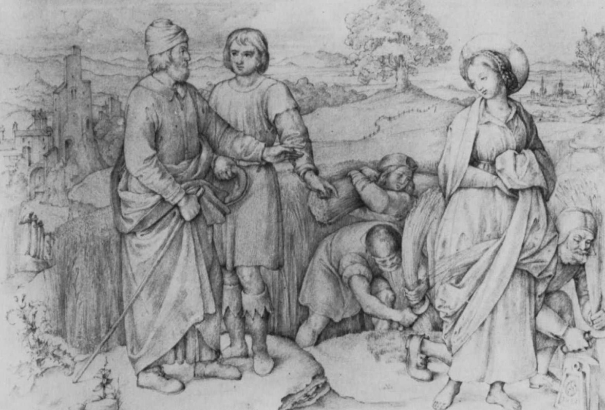 Johann Friedrich Overbeck. Ruth and Boaz