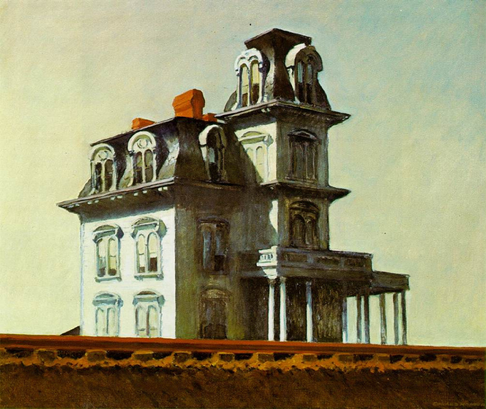 Edward Hopper. House by the railroad